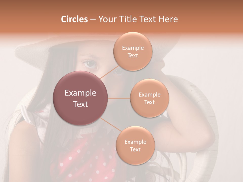 Hat Posed Cutie PowerPoint Template