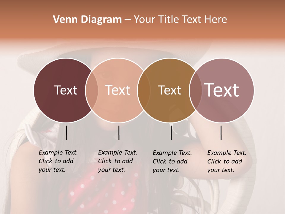 Hat Posed Cutie PowerPoint Template