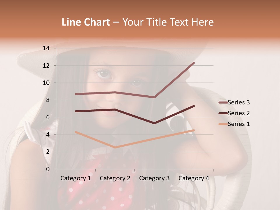 Hat Posed Cutie PowerPoint Template