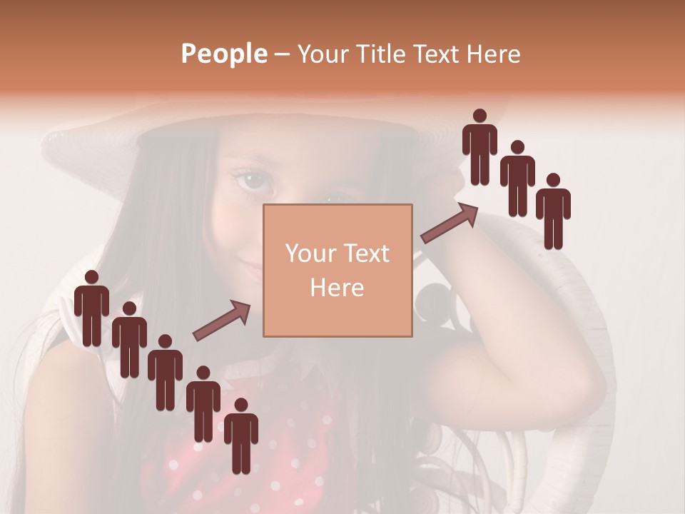 Hat Posed Cutie PowerPoint Template