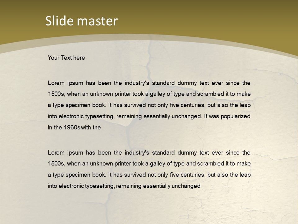 Design Ice White PowerPoint Template