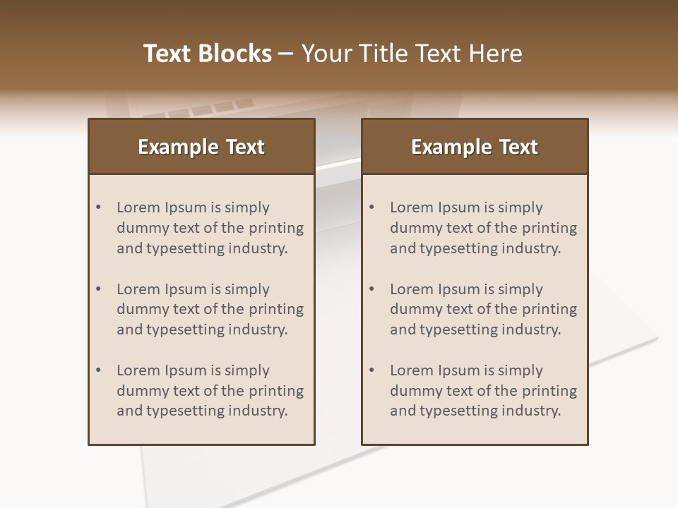 Countryside Building Creation PowerPoint Template