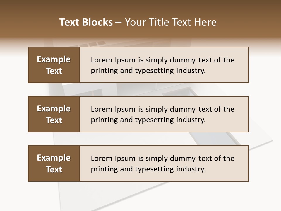 Countryside Building Creation PowerPoint Template