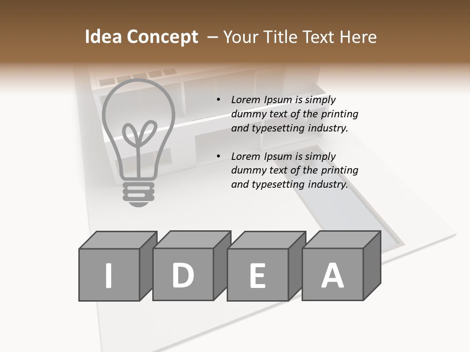 Countryside Building Creation PowerPoint Template
