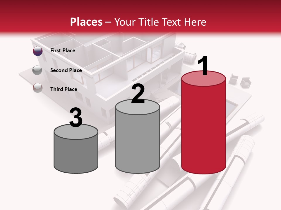 Construction Study Domicile PowerPoint Template