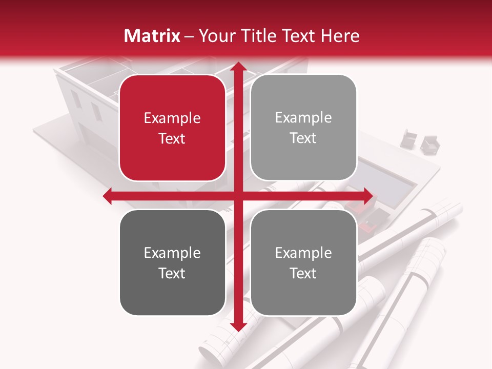 Construction Study Domicile PowerPoint Template