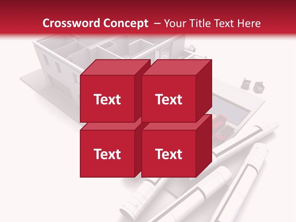 Construction Study Domicile PowerPoint Template