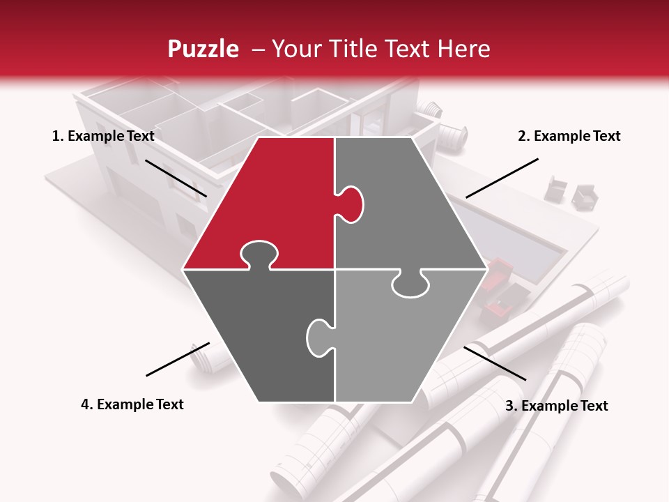 Construction Study Domicile PowerPoint Template