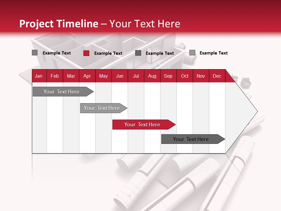 Construction Study Domicile PowerPoint Template