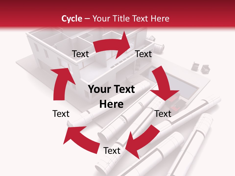 Construction Study Domicile PowerPoint Template
