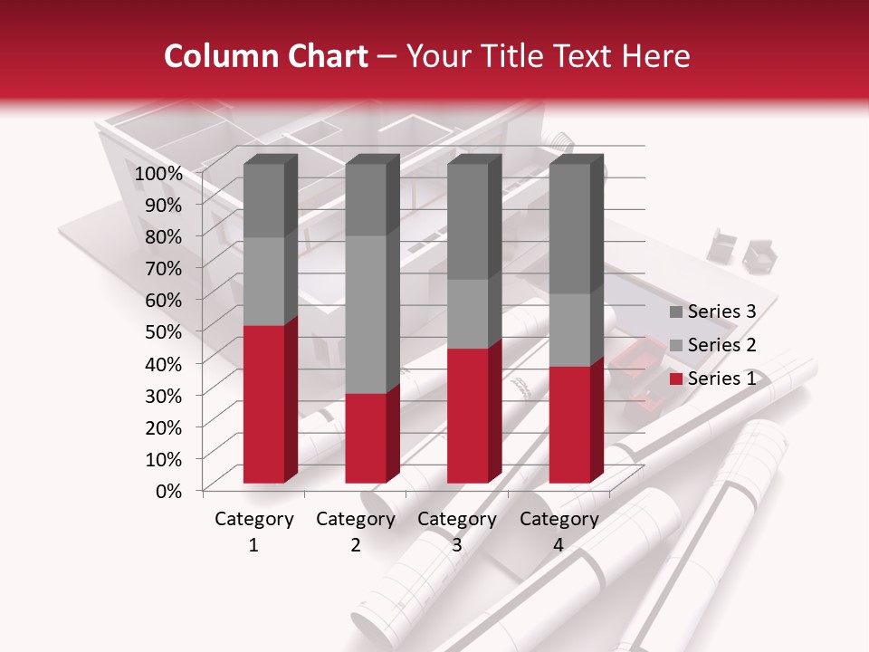 Construction Study Domicile PowerPoint Template