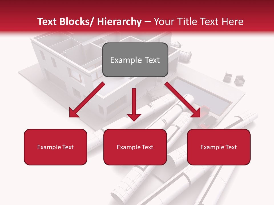 Construction Study Domicile PowerPoint Template