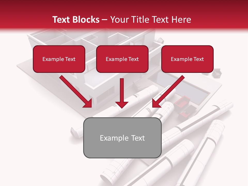 Construction Study Domicile PowerPoint Template