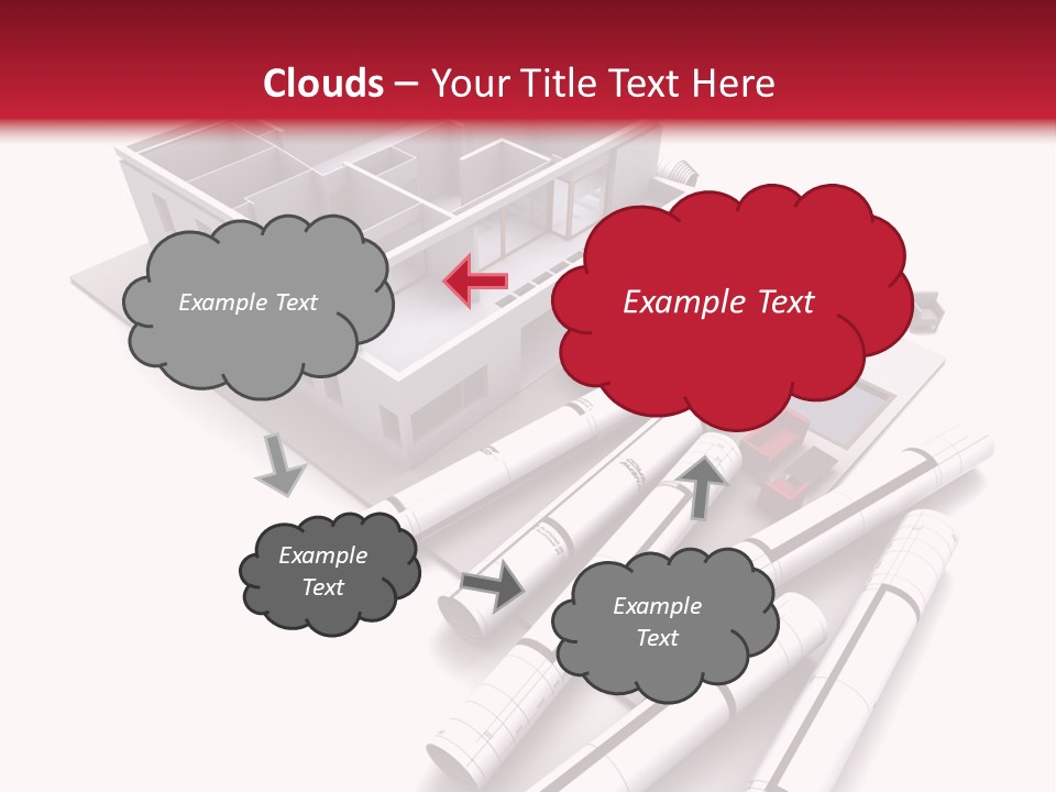 Construction Study Domicile PowerPoint Template