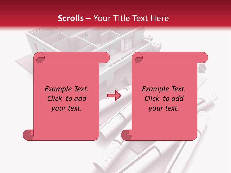 Construction Study Domicile PowerPoint Template