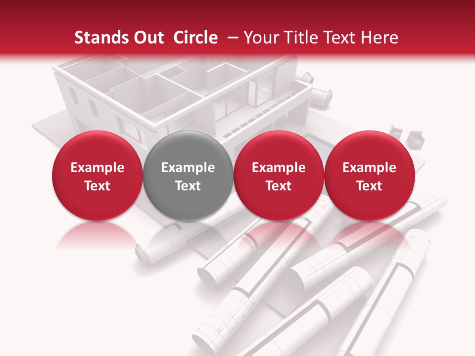 Construction Study Domicile PowerPoint Template