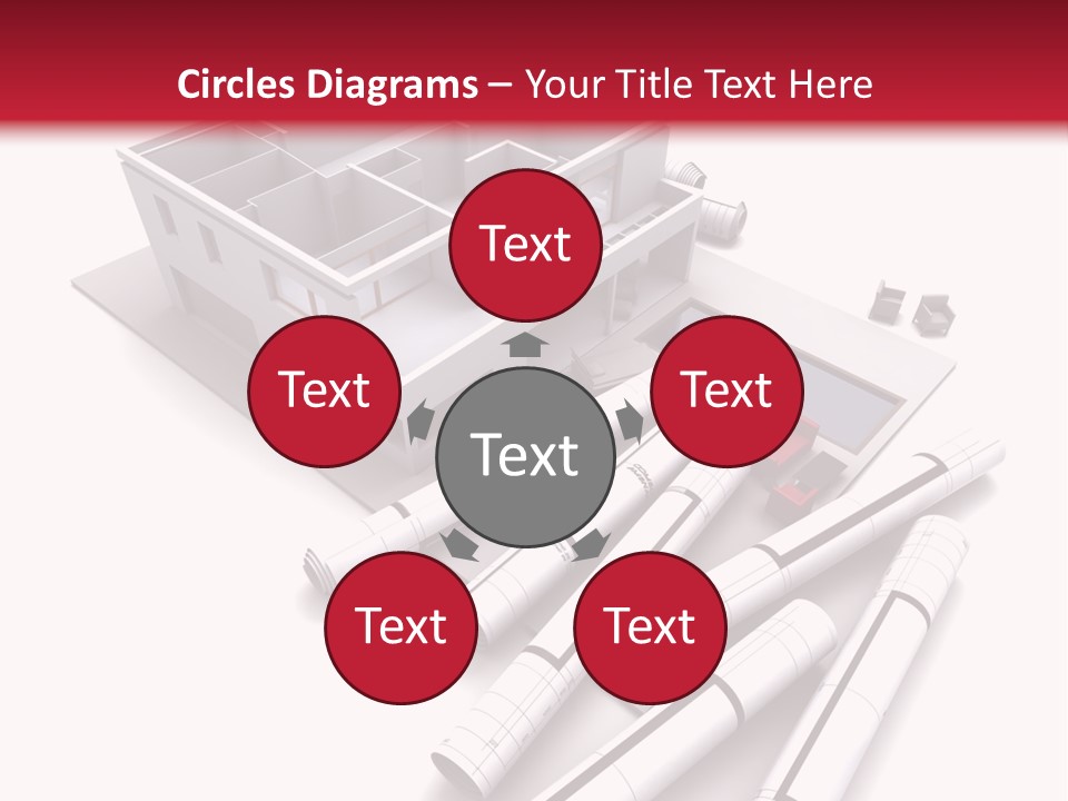Construction Study Domicile PowerPoint Template