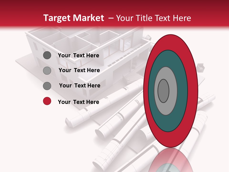 Construction Study Domicile PowerPoint Template