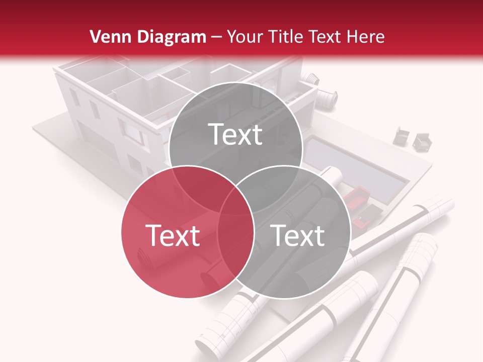 Construction Study Domicile PowerPoint Template