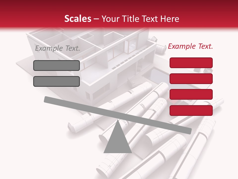 Construction Study Domicile PowerPoint Template