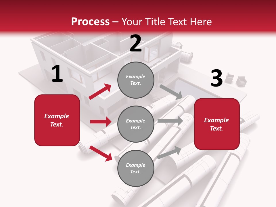 Construction Study Domicile PowerPoint Template