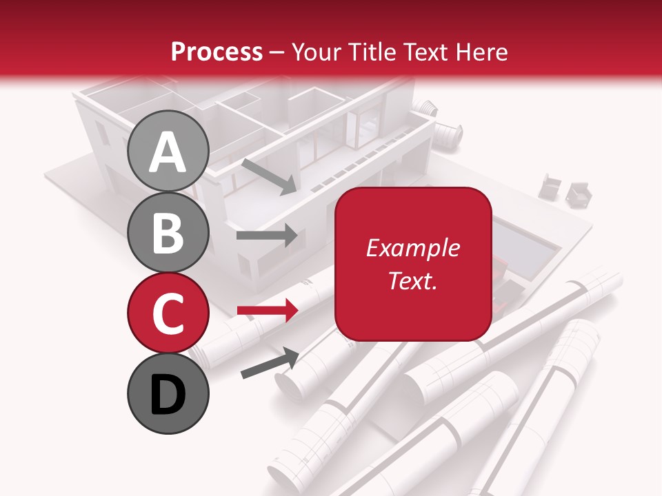 Construction Study Domicile PowerPoint Template