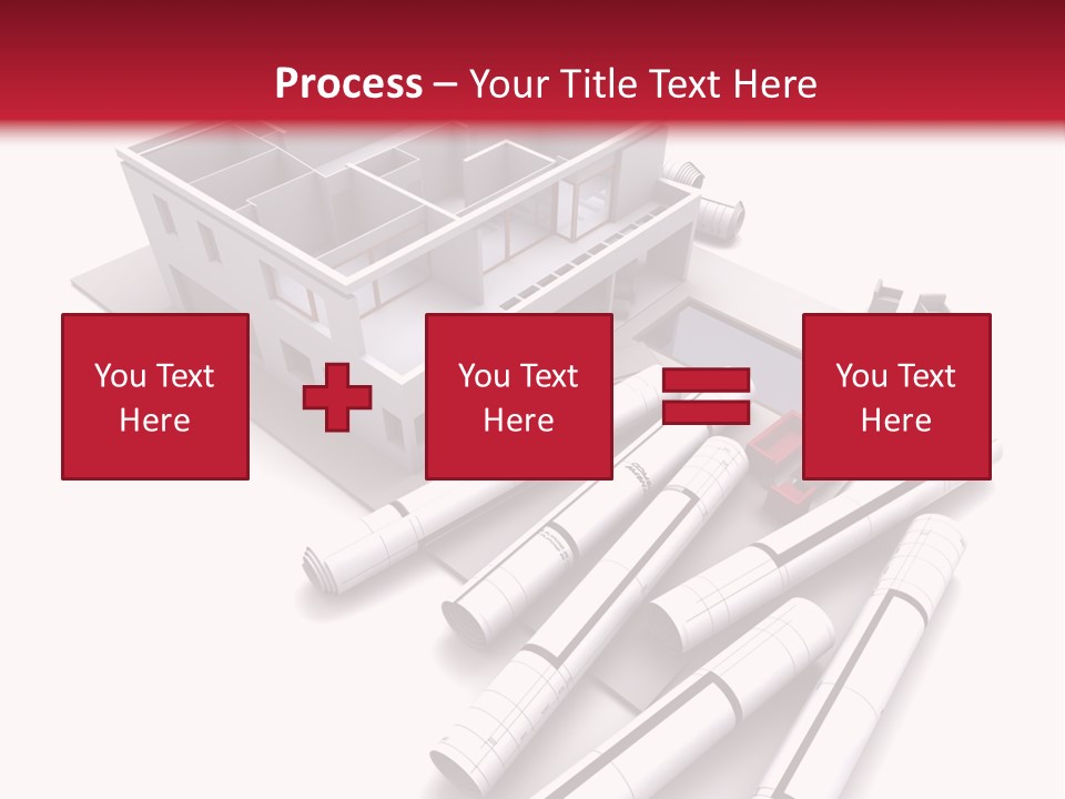 Construction Study Domicile PowerPoint Template