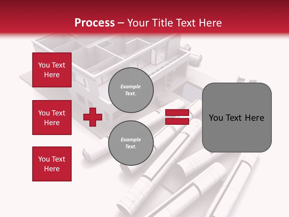 Construction Study Domicile PowerPoint Template