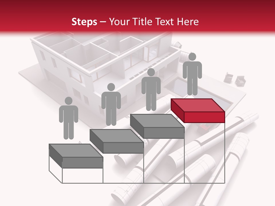Construction Study Domicile PowerPoint Template