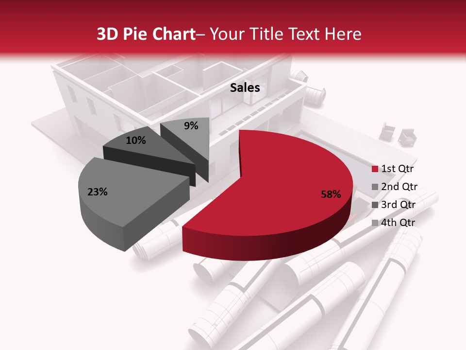 Construction Study Domicile PowerPoint Template