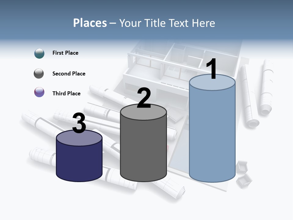Construction Framework Property PowerPoint Template