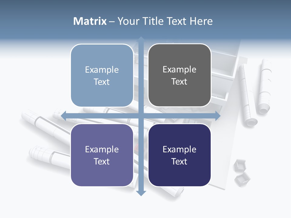 Construction Framework Property PowerPoint Template
