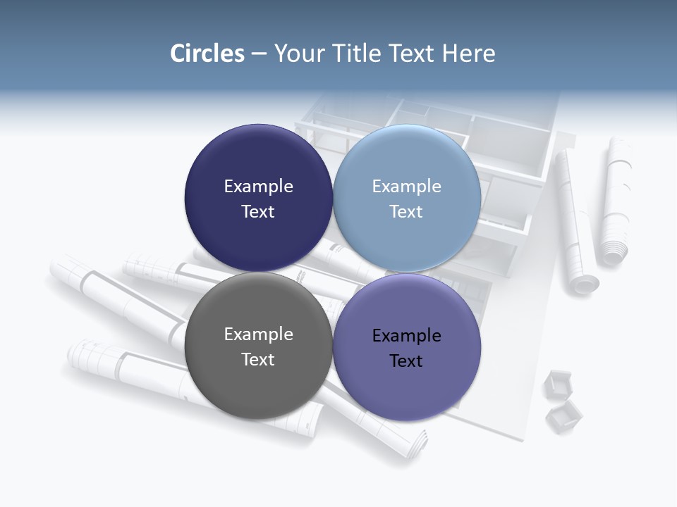 Construction Framework Property PowerPoint Template