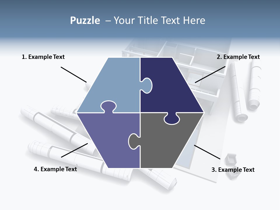 Construction Framework Property PowerPoint Template