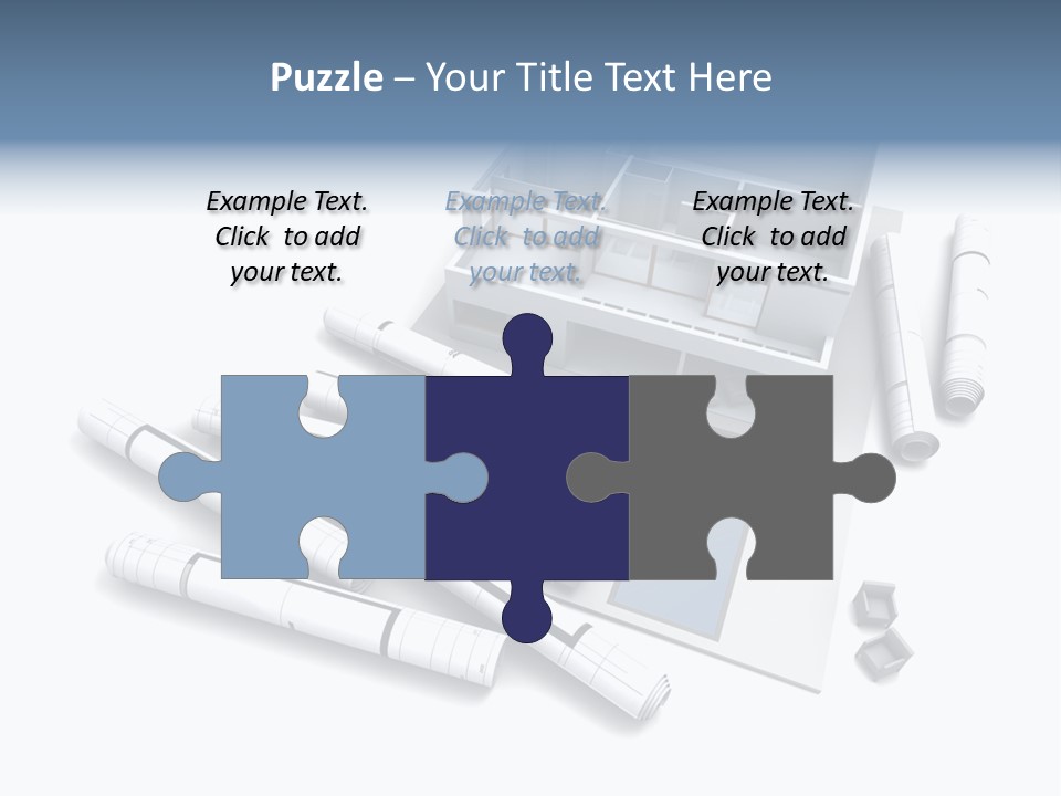 Construction Framework Property PowerPoint Template