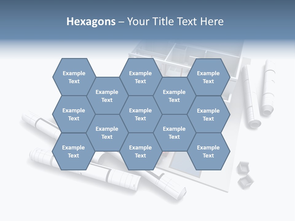 Construction Framework Property PowerPoint Template