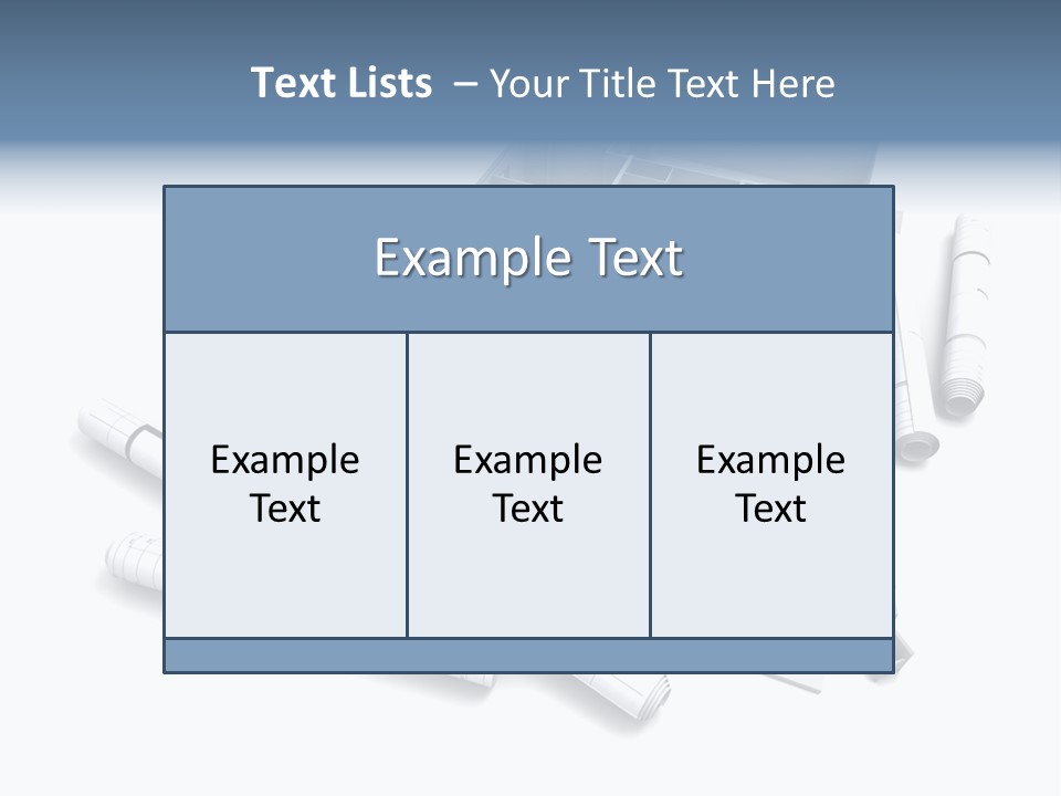 Construction Framework Property PowerPoint Template