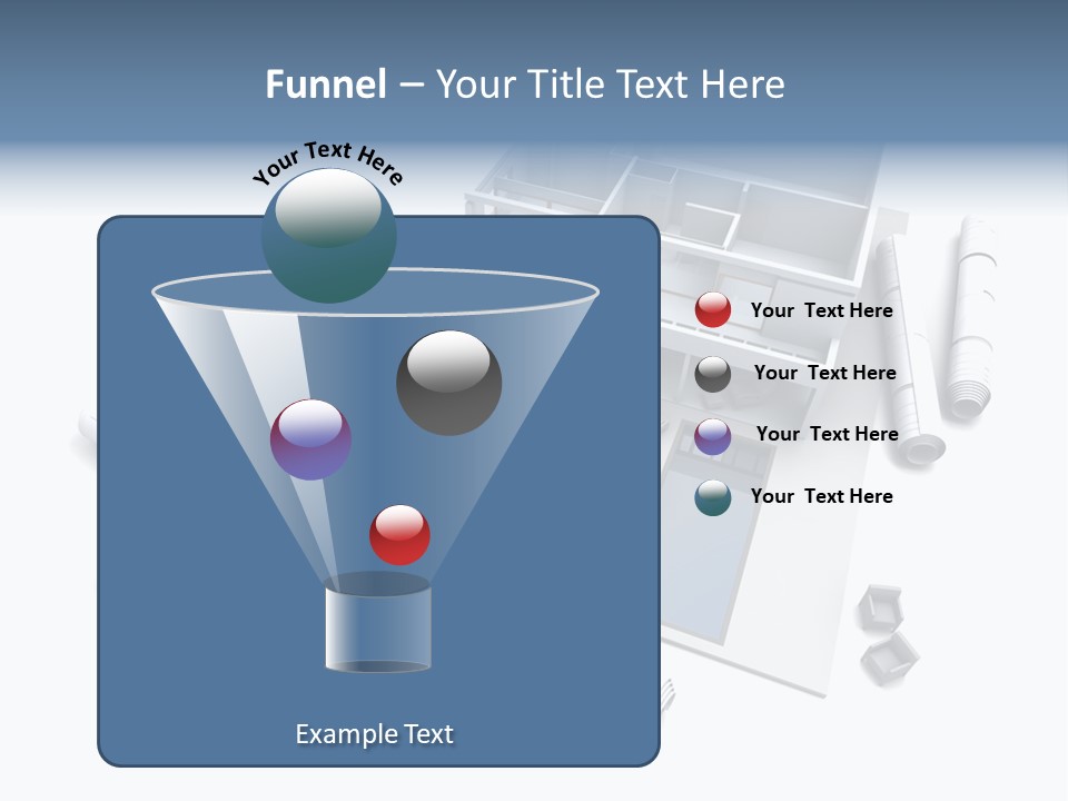 Construction Framework Property PowerPoint Template