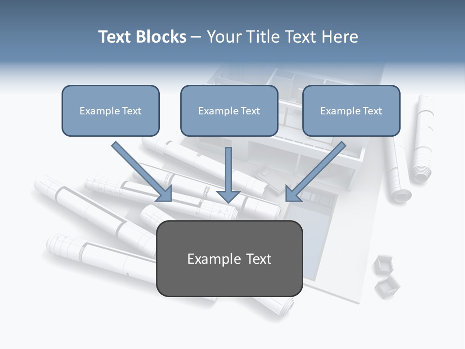 Construction Framework Property PowerPoint Template