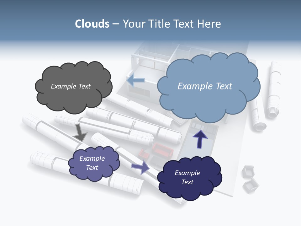 Construction Framework Property PowerPoint Template