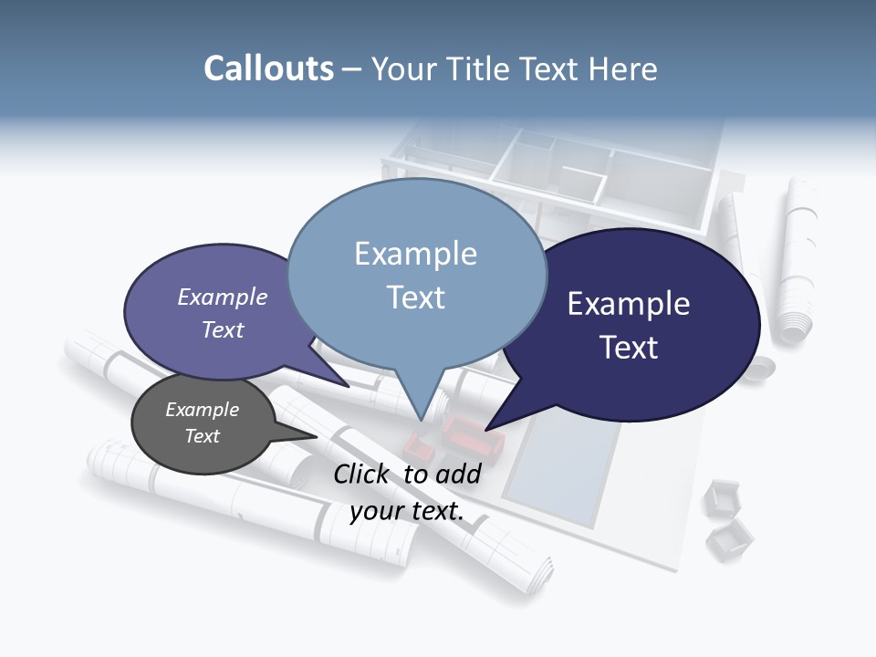 Construction Framework Property PowerPoint Template