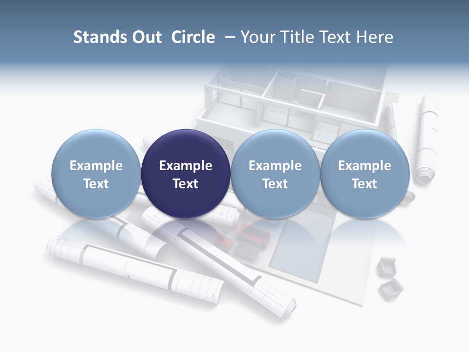 Construction Framework Property PowerPoint Template