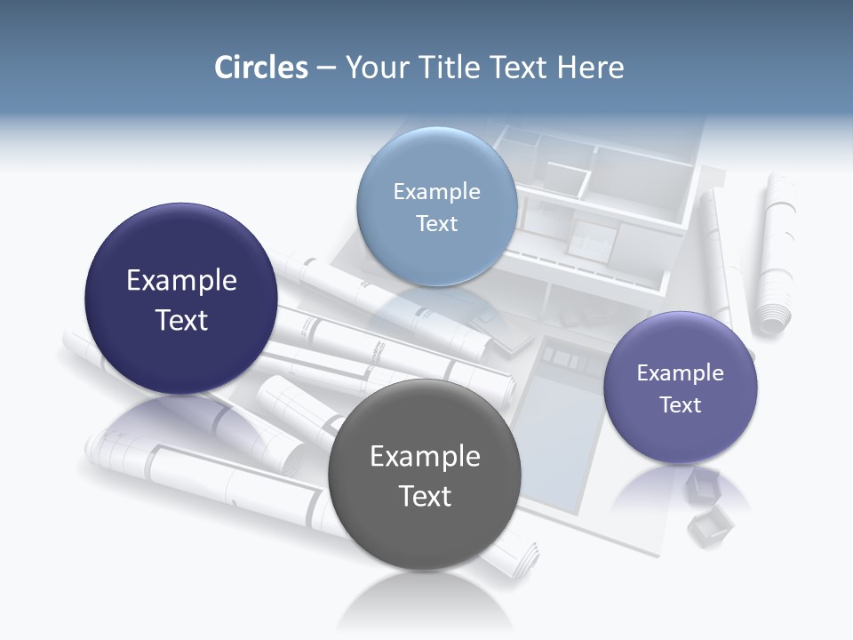Construction Framework Property PowerPoint Template