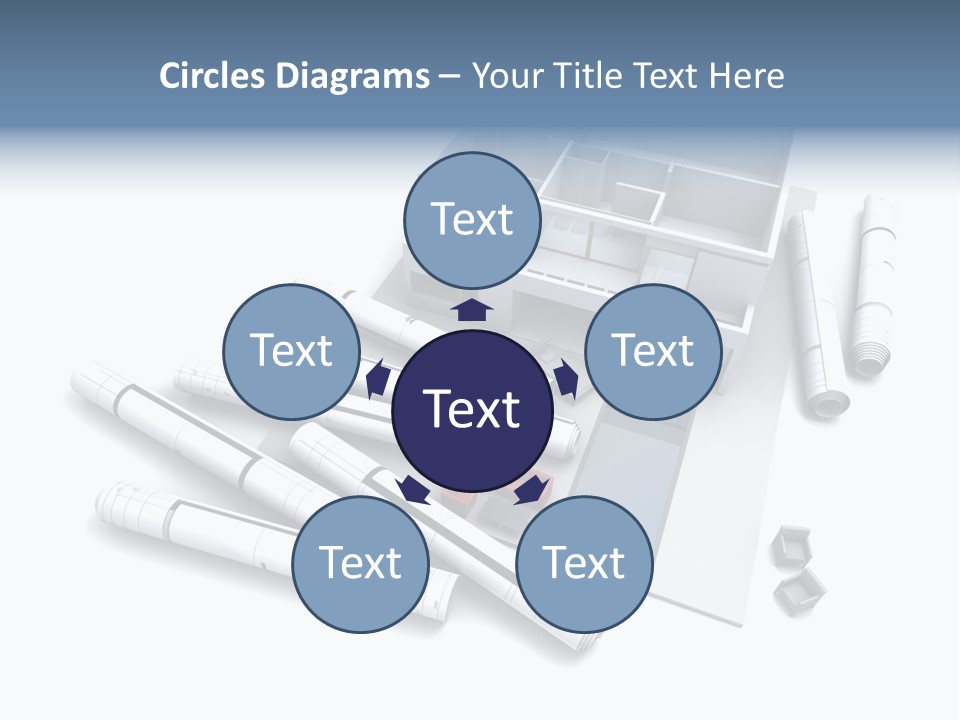 Construction Framework Property PowerPoint Template