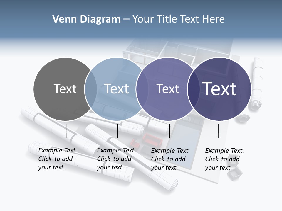 Construction Framework Property PowerPoint Template