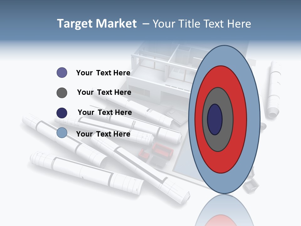 Construction Framework Property PowerPoint Template