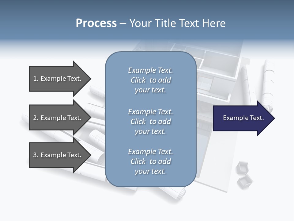 Construction Framework Property PowerPoint Template