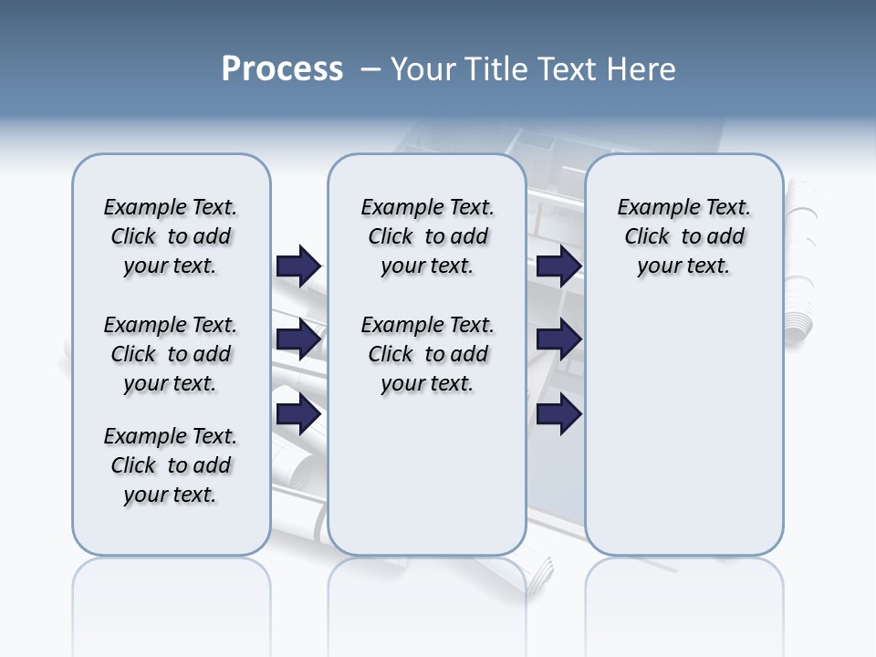 Construction Framework Property PowerPoint Template