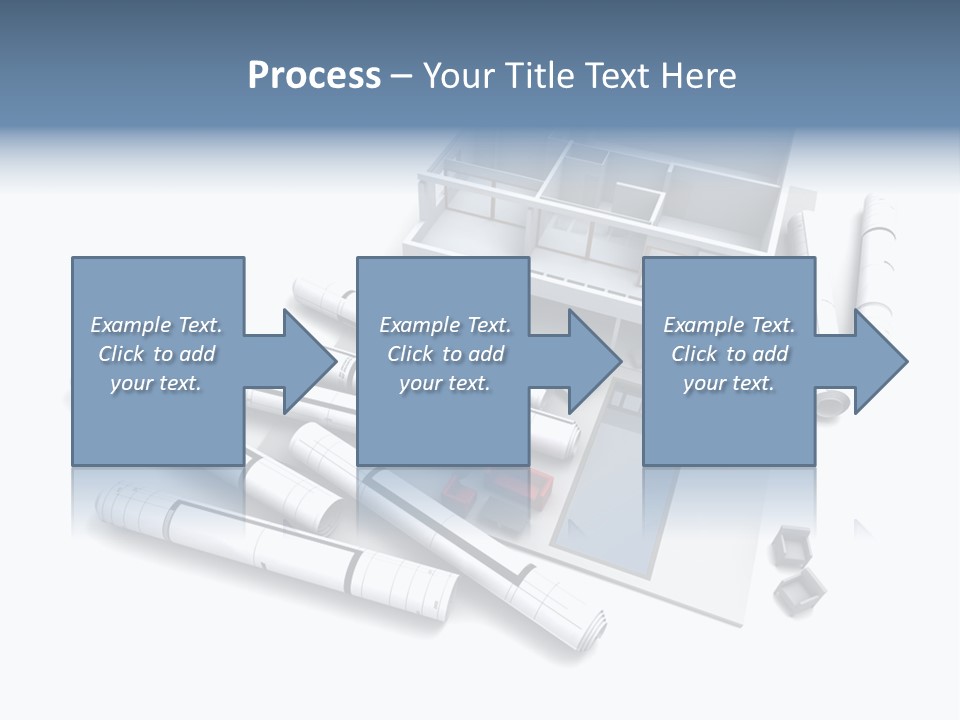 Construction Framework Property PowerPoint Template