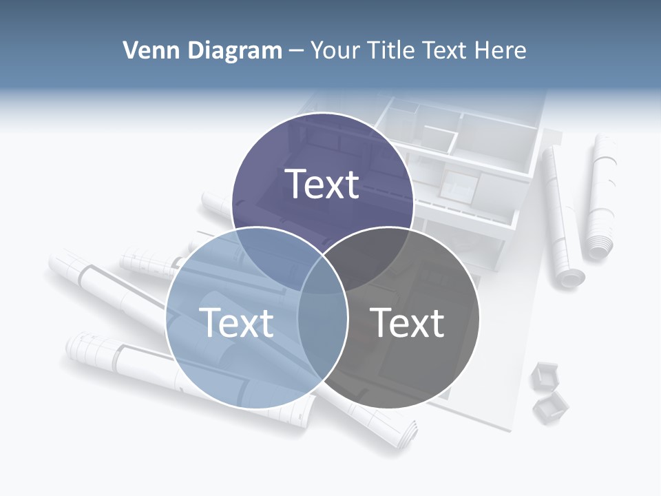 Construction Framework Property PowerPoint Template